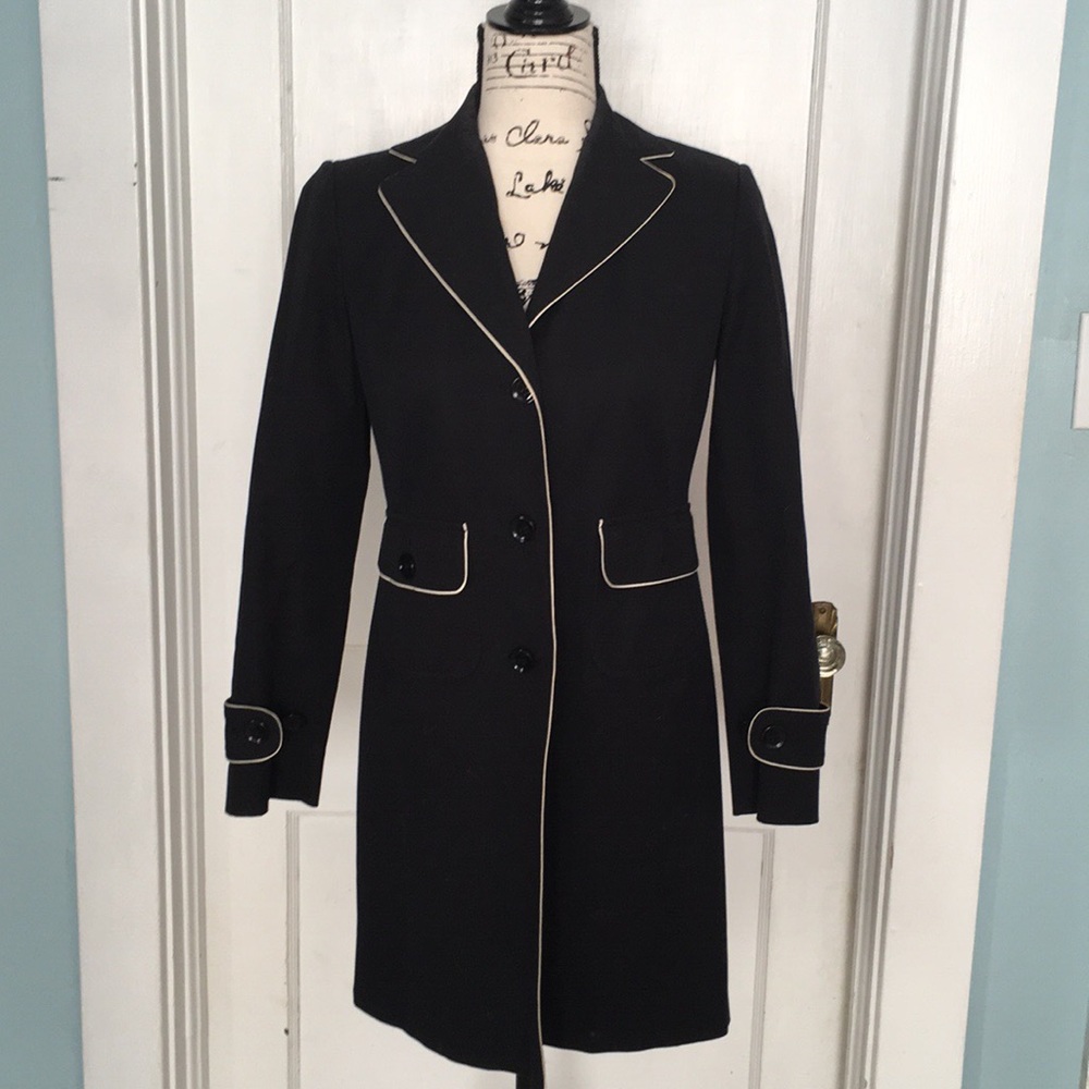 Ann Taylor Loft P2 stretch cotton blazer